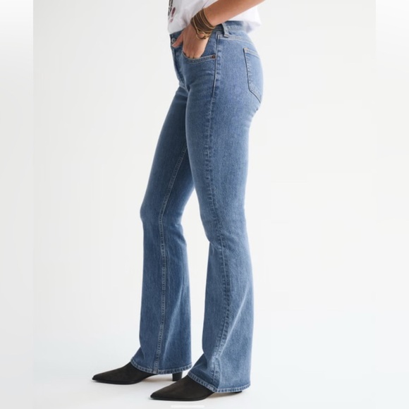 Abercrombie Mid Rise Bootcut Jean - Picture 7 of 10